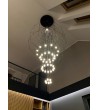 Lampa wisząca FLUSSO 43 GRANDE czarne