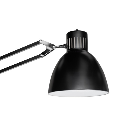 Lampa podłogowa GIGANT czarna - metal