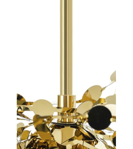 Lampa wisząca MONETE SINGLE złota - metal