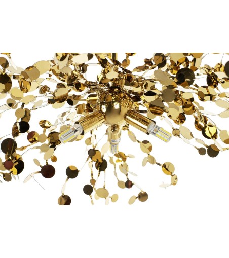 Lampa wisząca MONETE SINGLE złota - metal