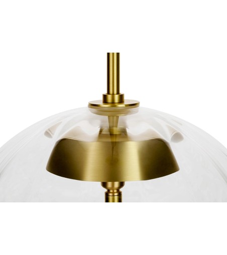 Lampa wisząca CHAPLIN 300 mosiądz  - LED, szkło