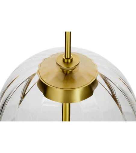Lampa wisząca CHAPLIN 300 mosiądz  - LED, szkło
