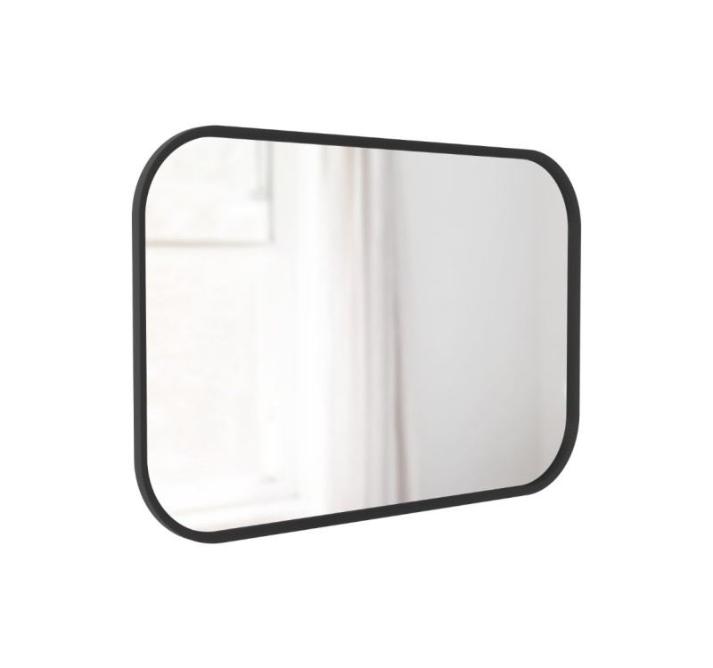 UMBRA lustro prostokątne HUB 61 x 91 cm czarne