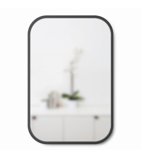 UMBRA lustro prostokątne HUB 61 x 91 cm czarne