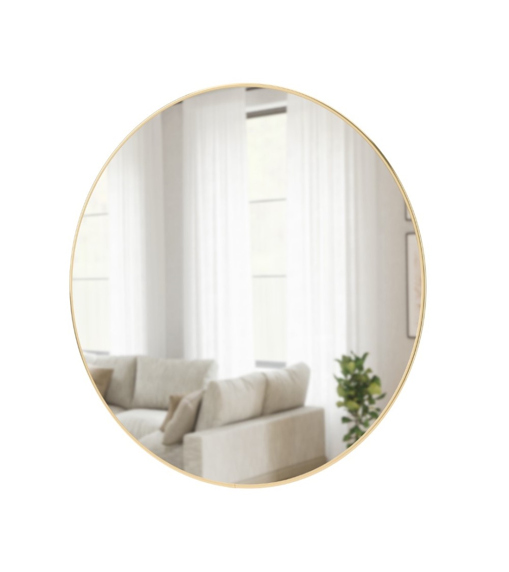 UMBRA lustro ścienne HUBBA 86 cm złote