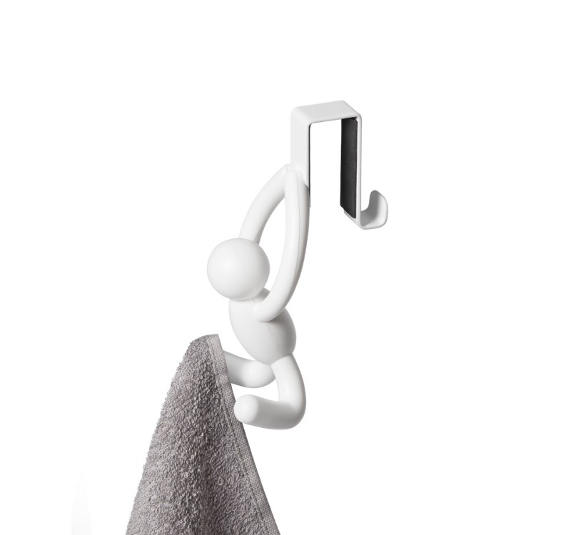 UMBRA wieszak na drzwi BUDDY biały