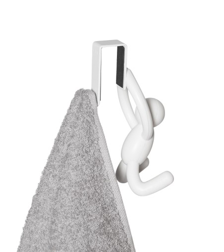 UMBRA wieszak na drzwi BUDDY biały