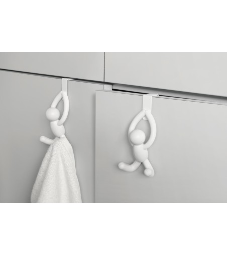 UMBRA wieszak na drzwi BUDDY biały