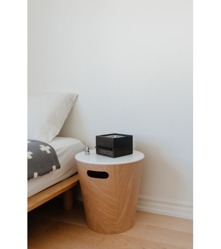 UMBRA pojemnik na biżuterię STOWIT MINI -czarny,orzech