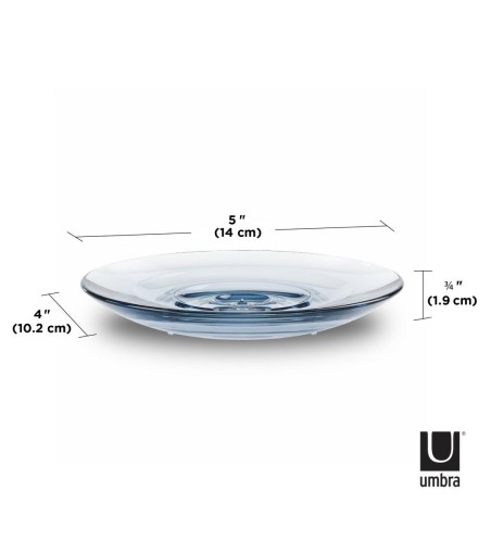 UMBRA mydelniczka DROPLET niebieska