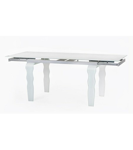 Stół szklany VENDOME OPTI WHITE biały - 200/300