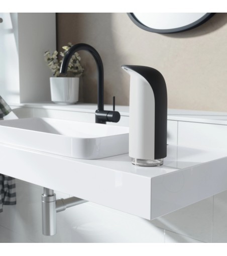 UMBRA dozownik do mydła EMPEROR czarno biały