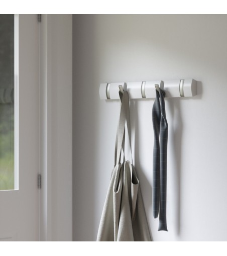 UMBRA wieszak na ubrania FLIP 5 biały