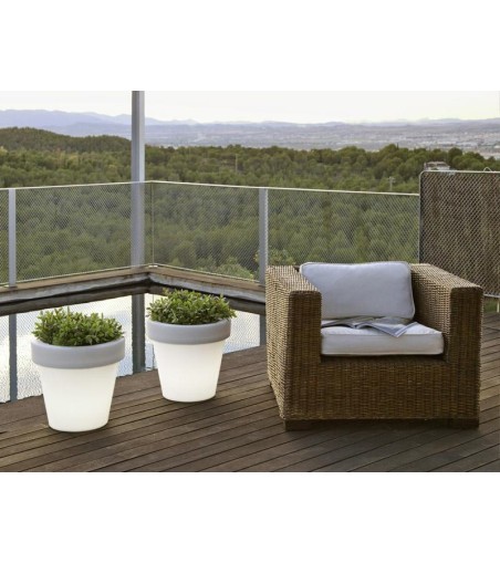 NEW GARDEN donica MAGNOLIA 60 CABLE biała