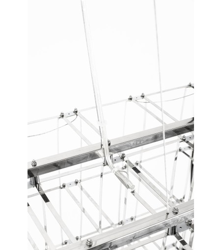 Lampa wisząca CONSTELLAR - LED, stal szczotkowana