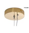 MOOSEE lampa wisząca HALO - złota