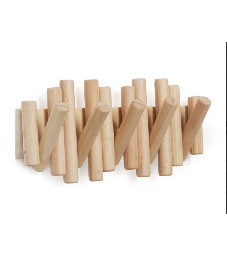 UMBRA wieszak na ubrania PICKET RAIL naturalny
