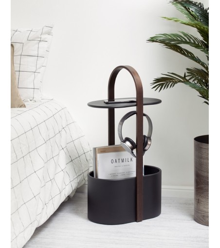 UMBRA stolik kawowy BELLWOOD czarny orzech