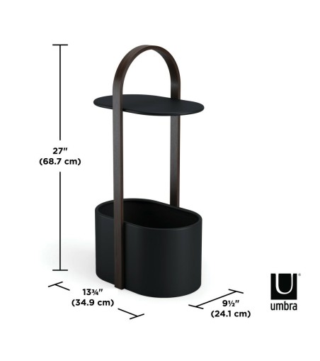 UMBRA stolik kawowy BELLWOOD czarny orzech