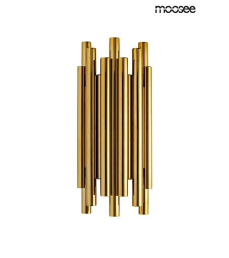 MOOSEE lampa ścienna ORGANO złota
