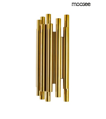 MOOSEE lampa ścienna ORGANO złota
