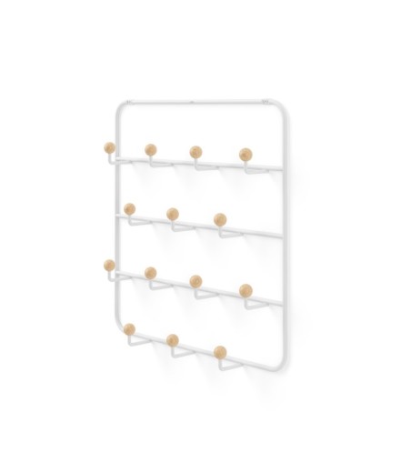 UMBRA wieszak ścienny ESTIQUE biały