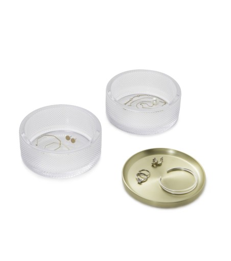 UMBRA pojemnik na biżuterię TESORA - mosiądz