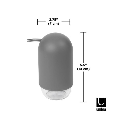 UMBRA dozownik do mydła TOUCH - szary