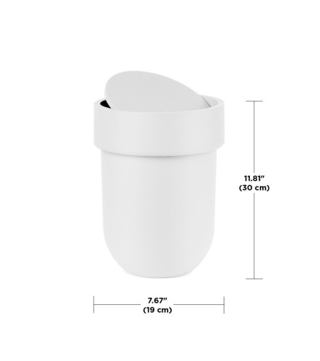 UMBRA kosz na śmieci TOUCH - biały