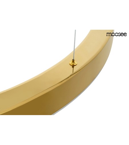 MOOSEE lampa wisząca RING LUXURY 50  złota