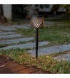 NEW GARDEN lampa ogrodowa GRETA SOLAR NEGRO 5in1 czarna