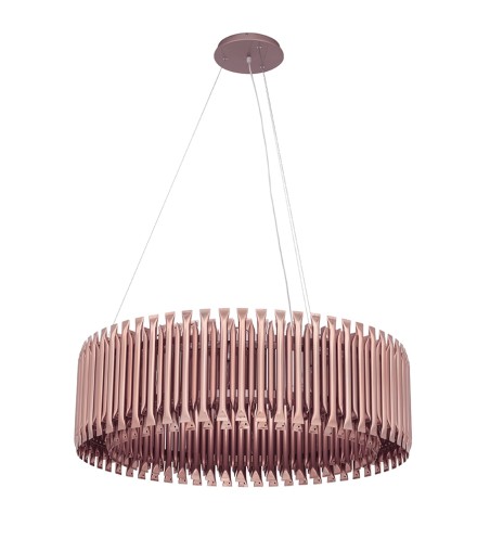 Lampa wisząca GALLIANO miedziana - aluminium, stal węglowa