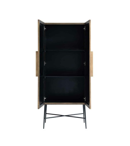 RICHMOND komoda IRONVILLE 180 cm - MDF, sklejka brzozowa, metal