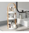 UMBRA organizer na kosmetyki BELLWOOD biały naturalny