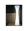 NEW GARDEN lampa podłogowa KONIKA 170 BATTERY biała