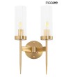 MOOSEE lampa ścienna TORCH TWIN złota