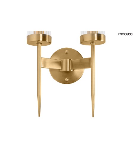 MOOSEE lampa ścienna TORCH TWIN złota