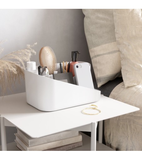 UMBRA organizer kosmetyków GLAM biało-szary