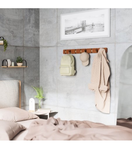 UMBRA wieszak ścienny FLIP 8 brązowy