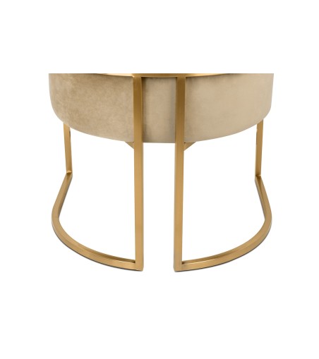 Fotel CHLOE VELVET khaki
