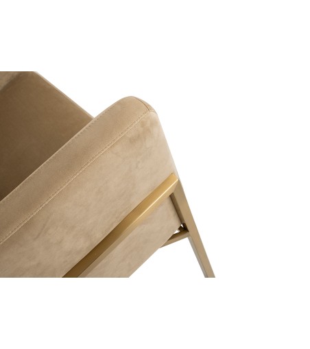 Fotel CHLOE VELVET khaki