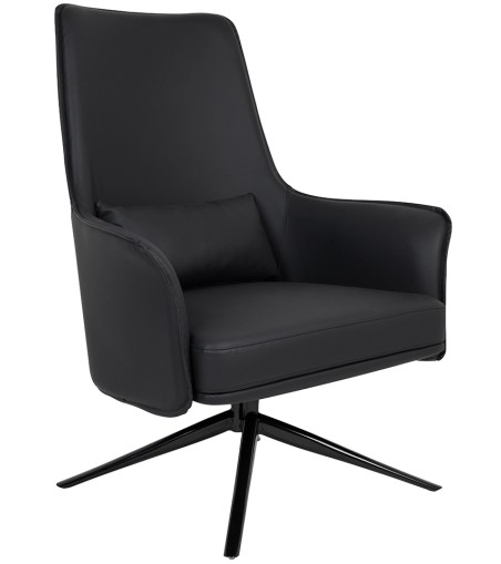 Fotel VICTOR czarny PU