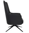 Fotel VICTOR czarny PU