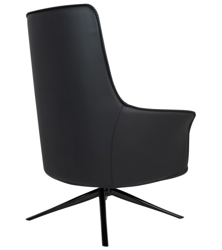 Fotel VICTOR czarny PU