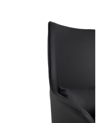 Fotel VICTOR czarny PU