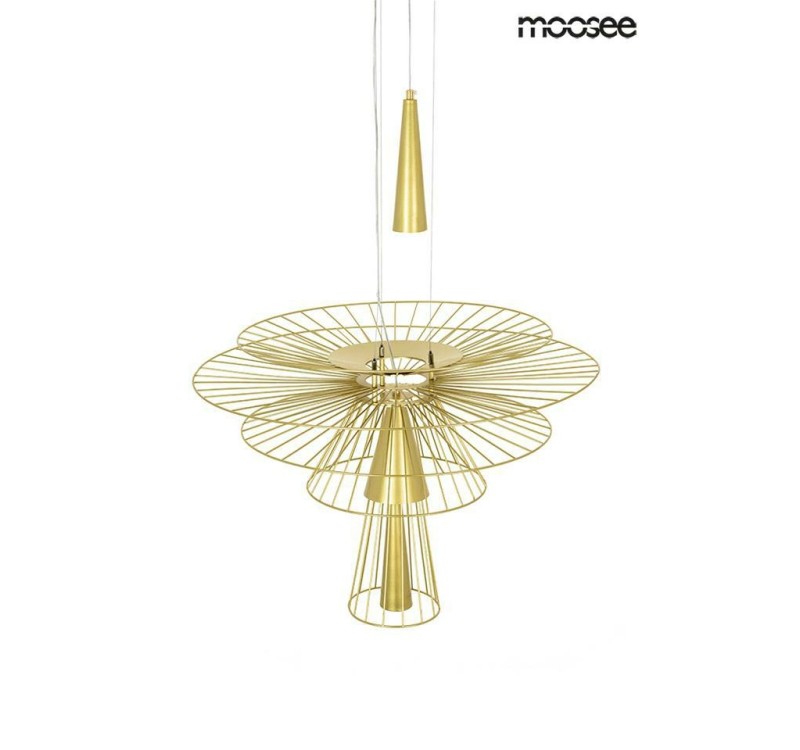 MOOSEE lampa wisząca SESTO złota