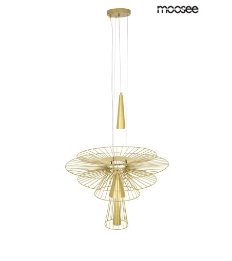 MOOSEE lampa wisząca SESTO złota