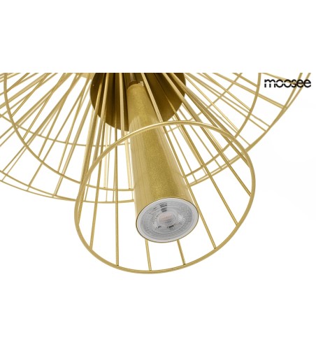 MOOSEE lampa wisząca SESTO złota