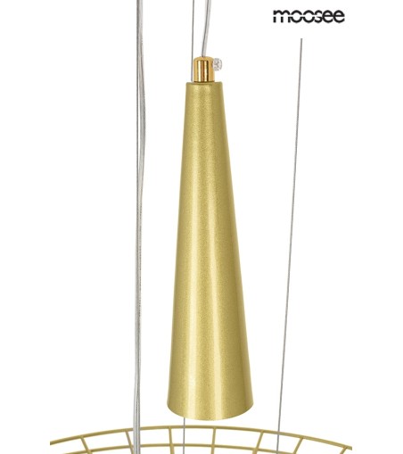 MOOSEE lampa wisząca SESTO złota