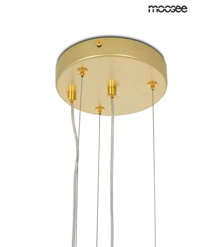 MOOSEE lampa wisząca SESTO złota